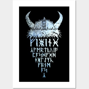 Vikings Runes Norse Mythology Posters and Art